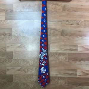 Vintage Baseball Toons, Inc. Looney Tunes 1994 Yankees Tie featuring Bug…
